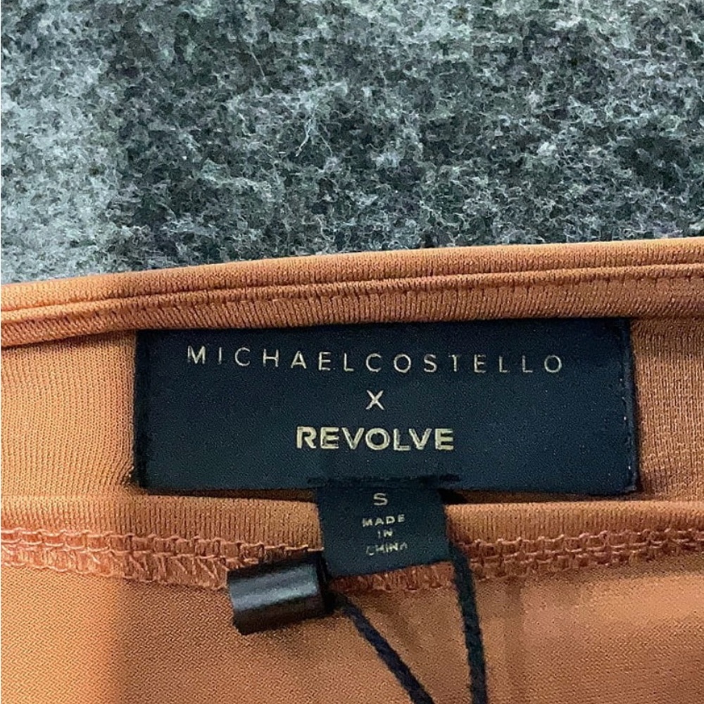 Michael Costello x REVOLVE April Midi Dress in
Terra Cotta Size S - Picture 6 of 6